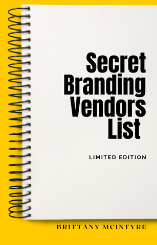Secret Branding Vendors List